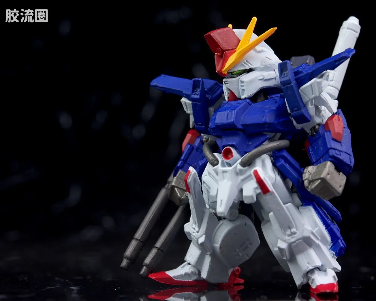 新FW系列食玩 GUNDAM CONVERGE EX EX21 全装甲ZZ高达 - 图片