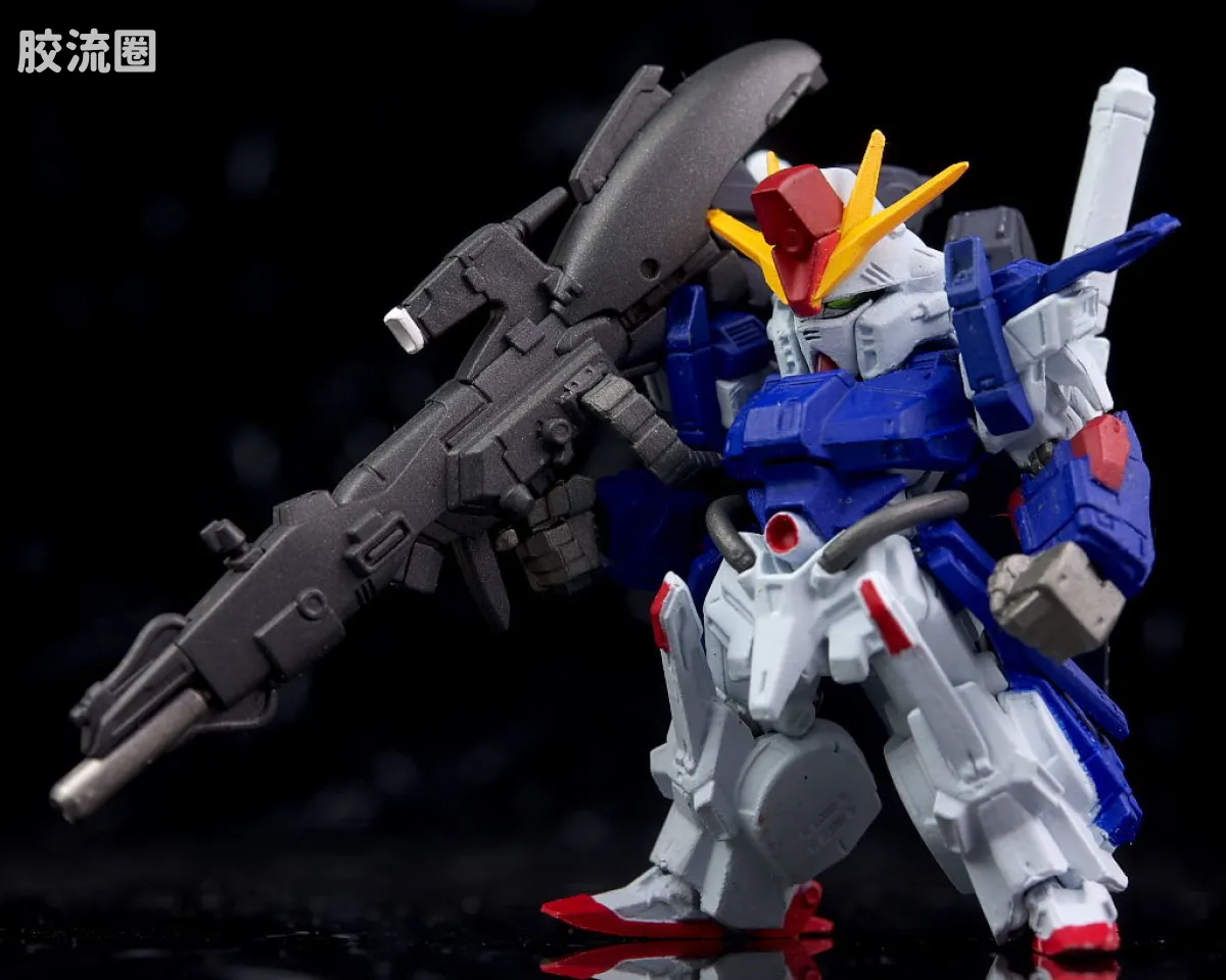 新FW系列食玩 GUNDAM CONVERGE EX EX21 全装甲ZZ高达 - 图片