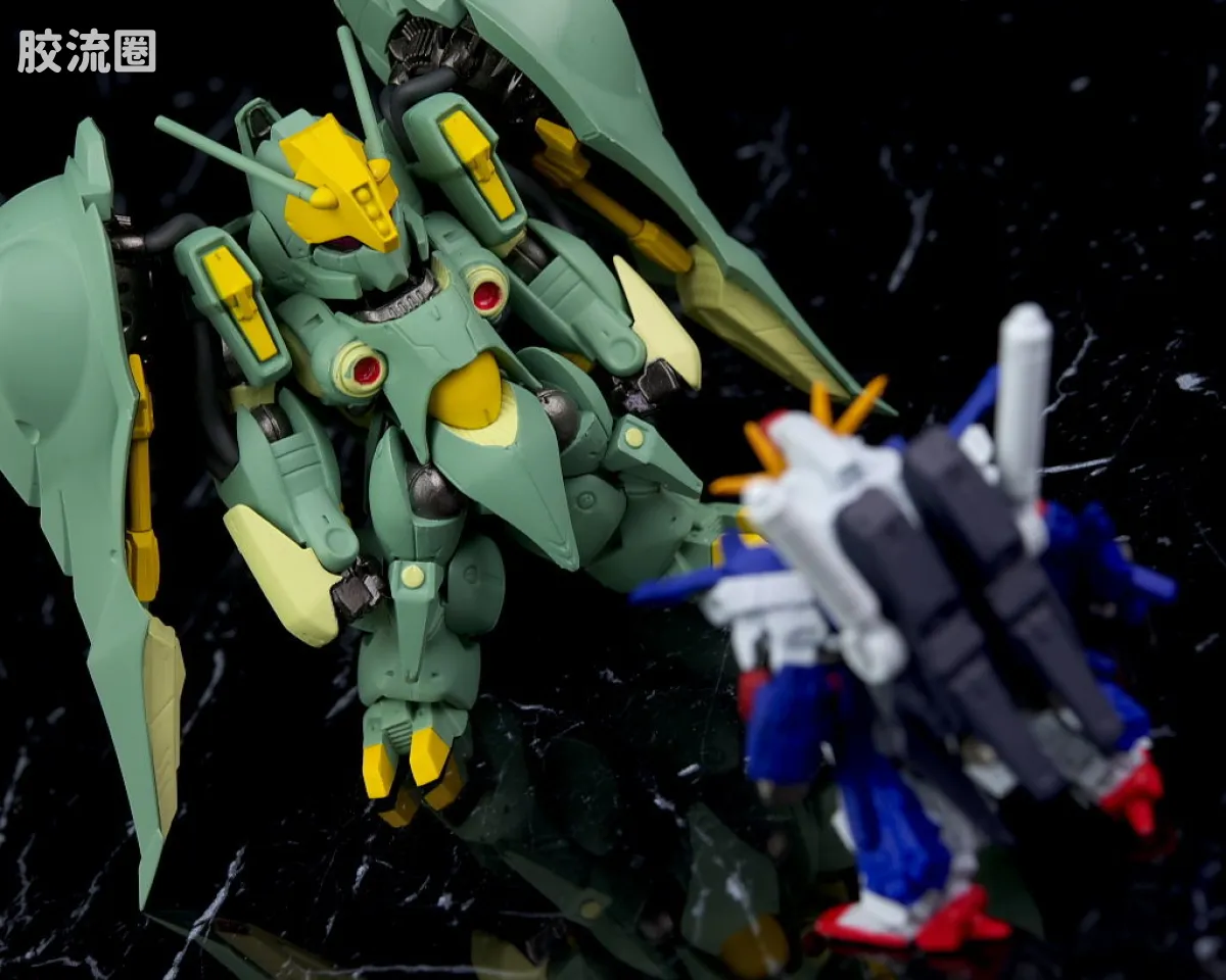新FW系列食玩 GUNDAM CONVERGE EX EX21 全装甲ZZ高达 - 图片