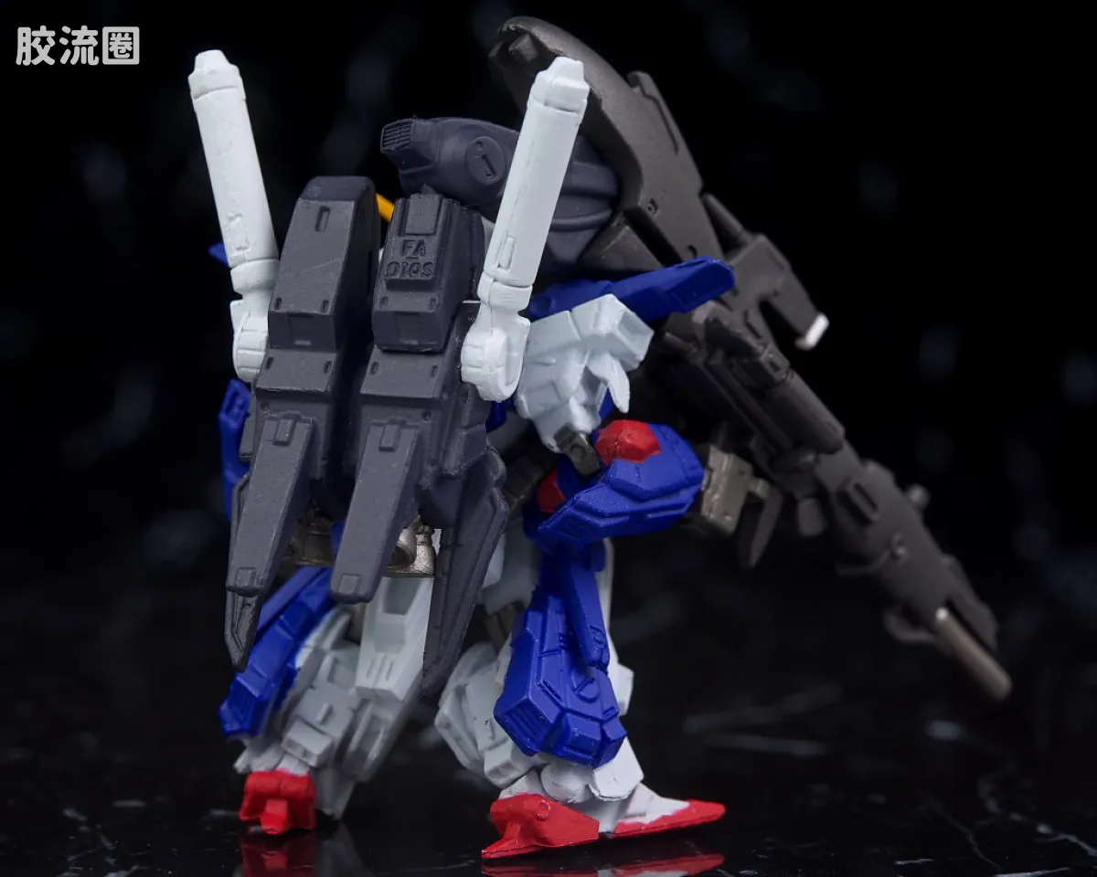 新FW系列食玩 GUNDAM CONVERGE EX EX21 全装甲ZZ高达 - 图片