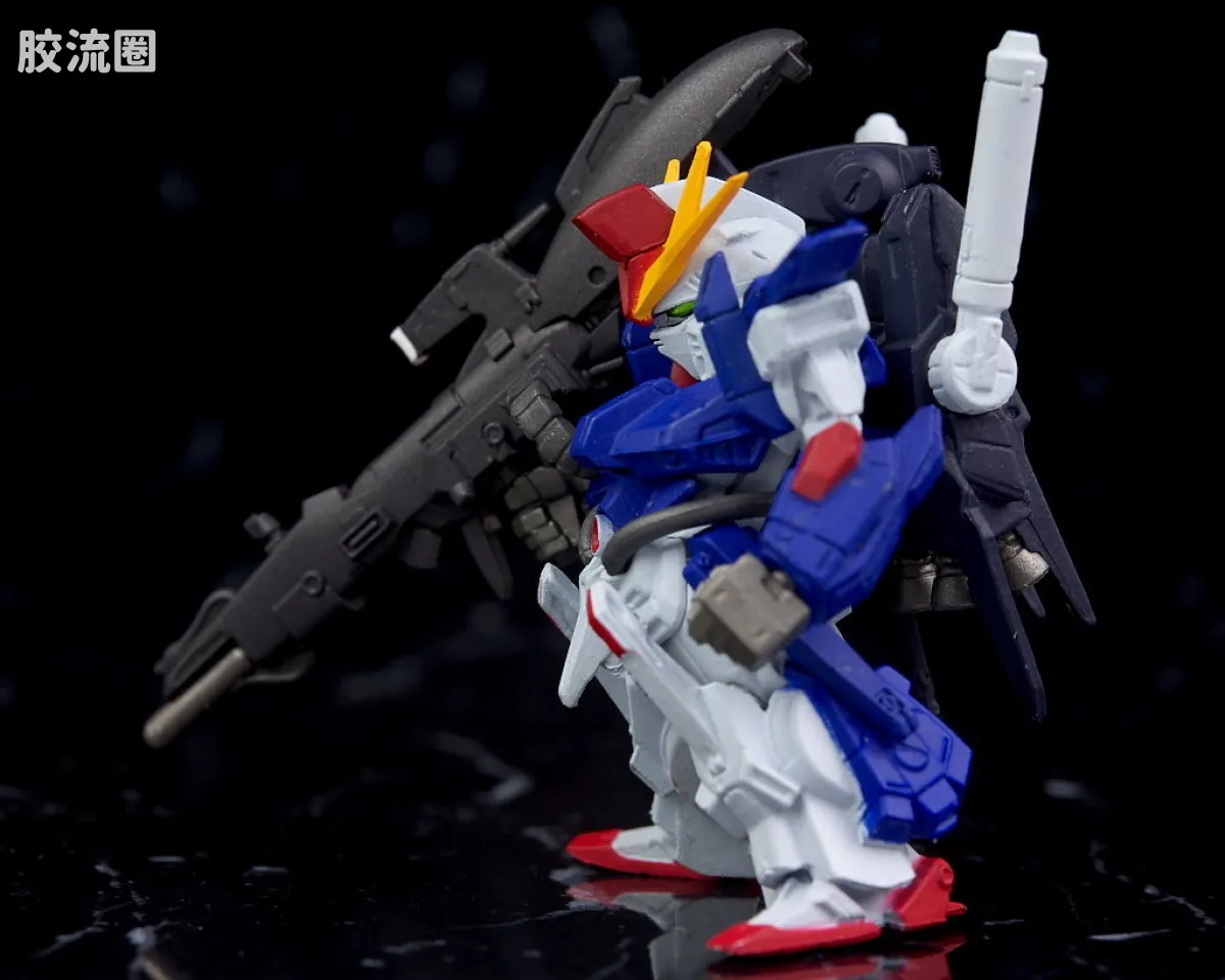 新FW系列食玩 GUNDAM CONVERGE EX EX21 全装甲ZZ高达 - 图片