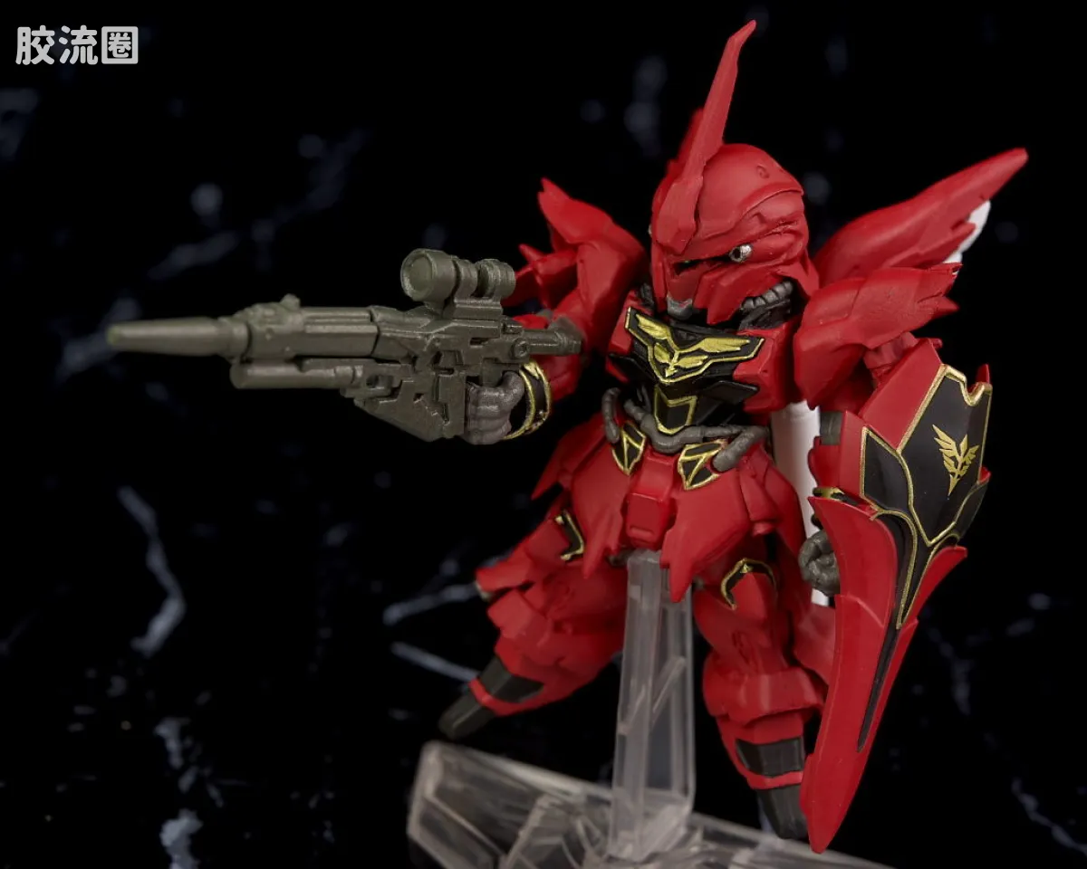 新FW系列食玩 GUNDAM CONVERGE EX EX23 新安洲 [全武器套装] - 图片