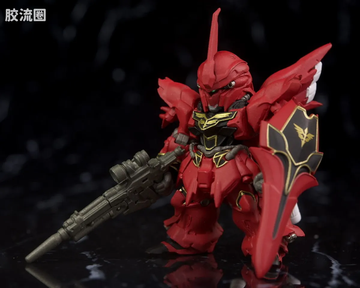 新FW系列食玩 GUNDAM CONVERGE EX EX23 新安洲 [全武器套装] - 图片