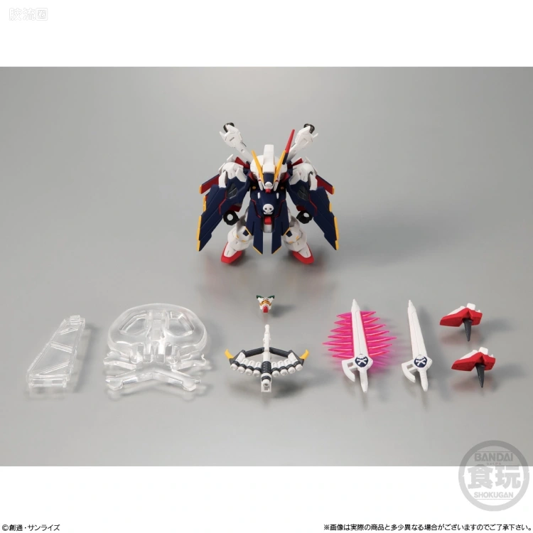 新FW系列食玩 GUNDAM CONVERGE EX EX25 海盗高达X1 [全覆式] - 图片