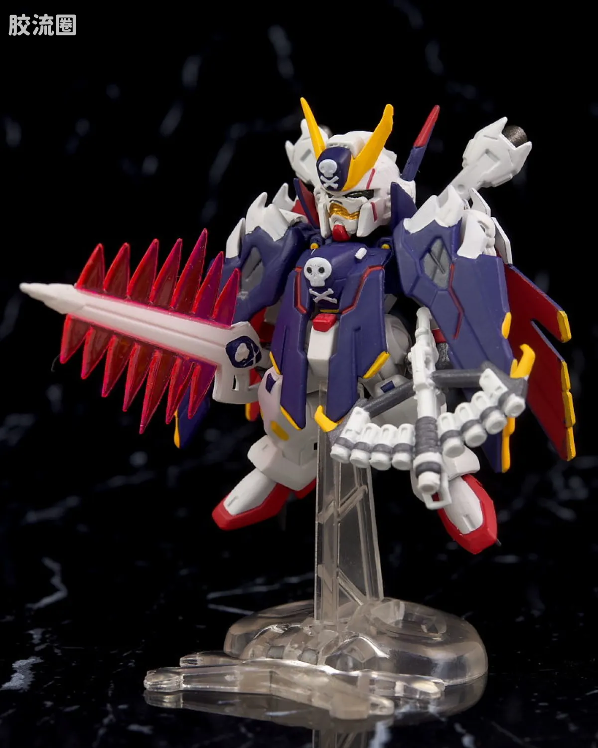 新FW系列食玩 GUNDAM CONVERGE EX EX25 海盗高达X1 [全覆式] - 图片