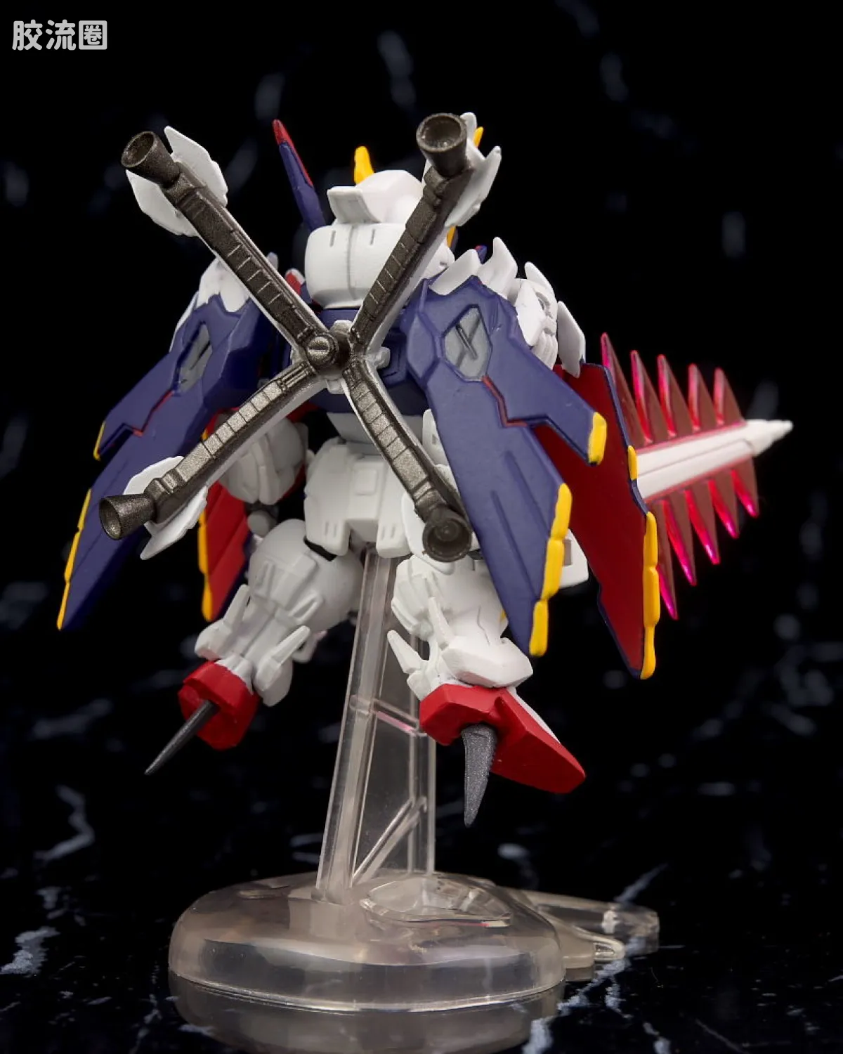 新FW系列食玩 GUNDAM CONVERGE EX EX25 海盗高达X1 [全覆式] - 图片