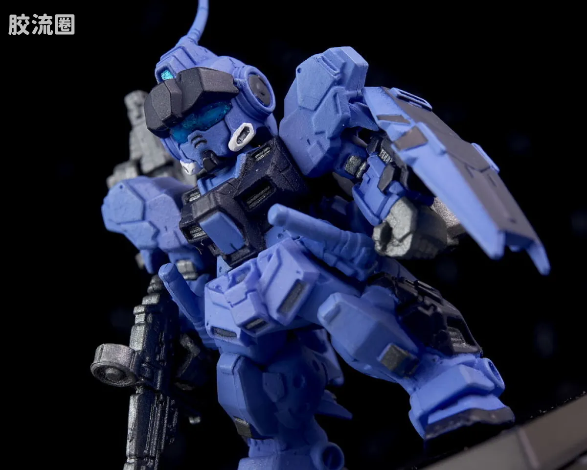新FW系列食玩 GUNDAM CONVERGE EX EX26 苍白骑士 [空间战&陆战重装 套装] - 图片