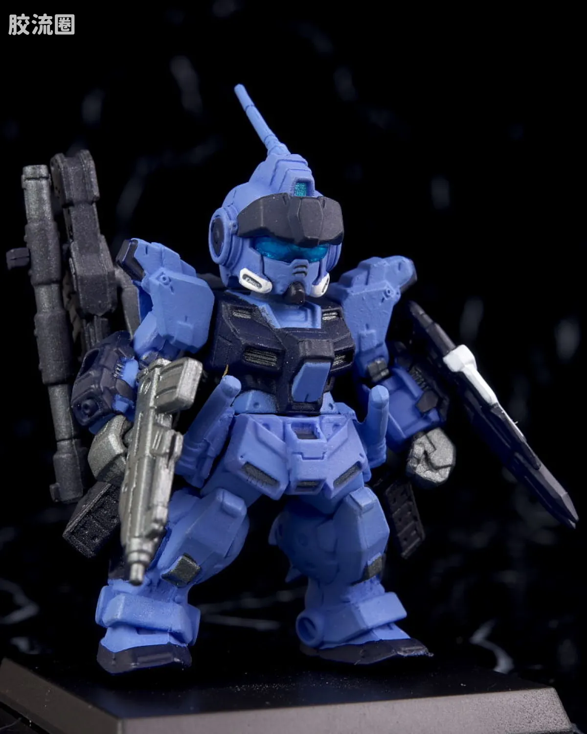 新FW系列食玩 GUNDAM CONVERGE EX EX26 苍白骑士 [空间战&陆战重装 套装] - 图片