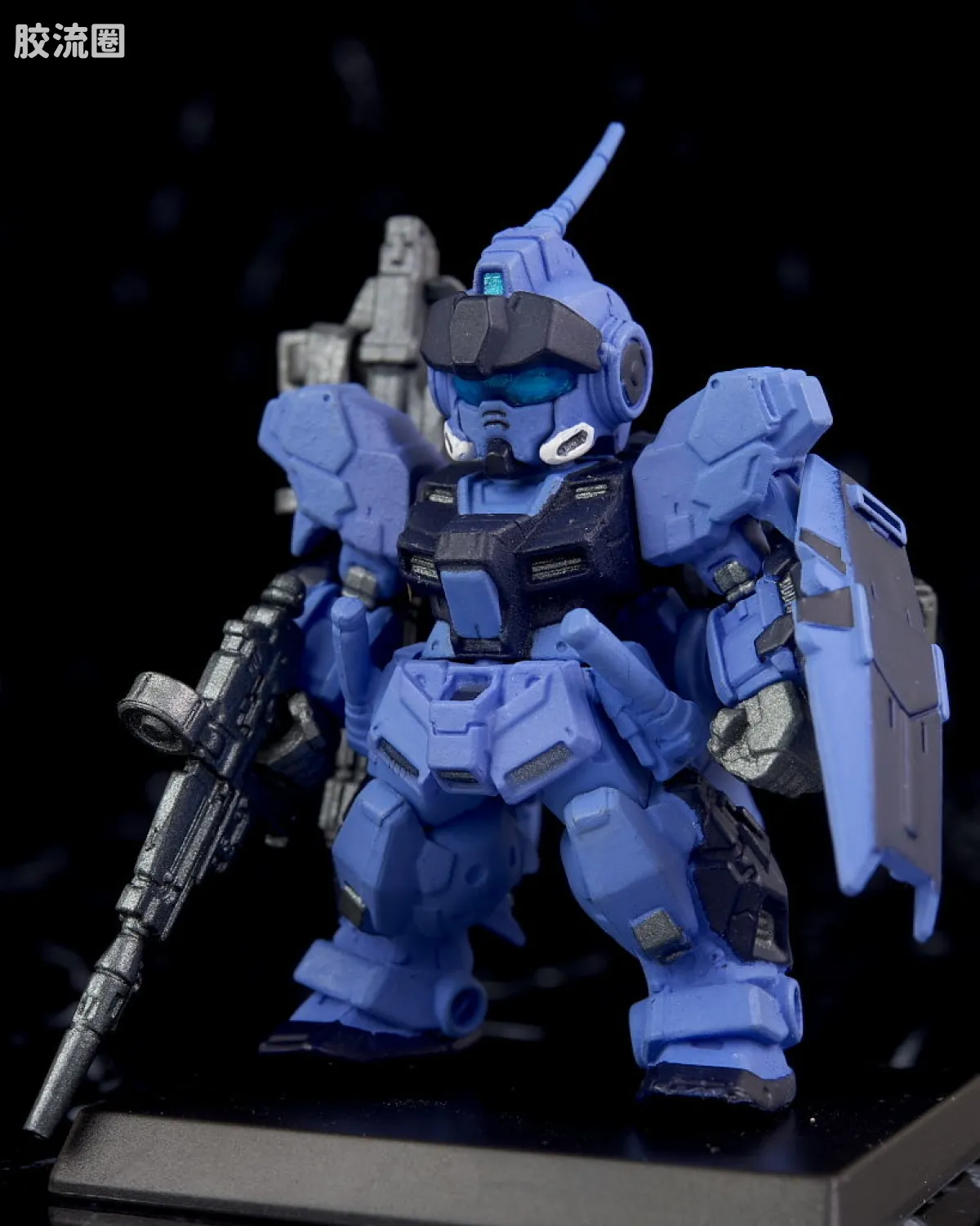 新FW系列食玩 GUNDAM CONVERGE EX EX26 苍白骑士 [空间战&陆战重装 套装] - 图片