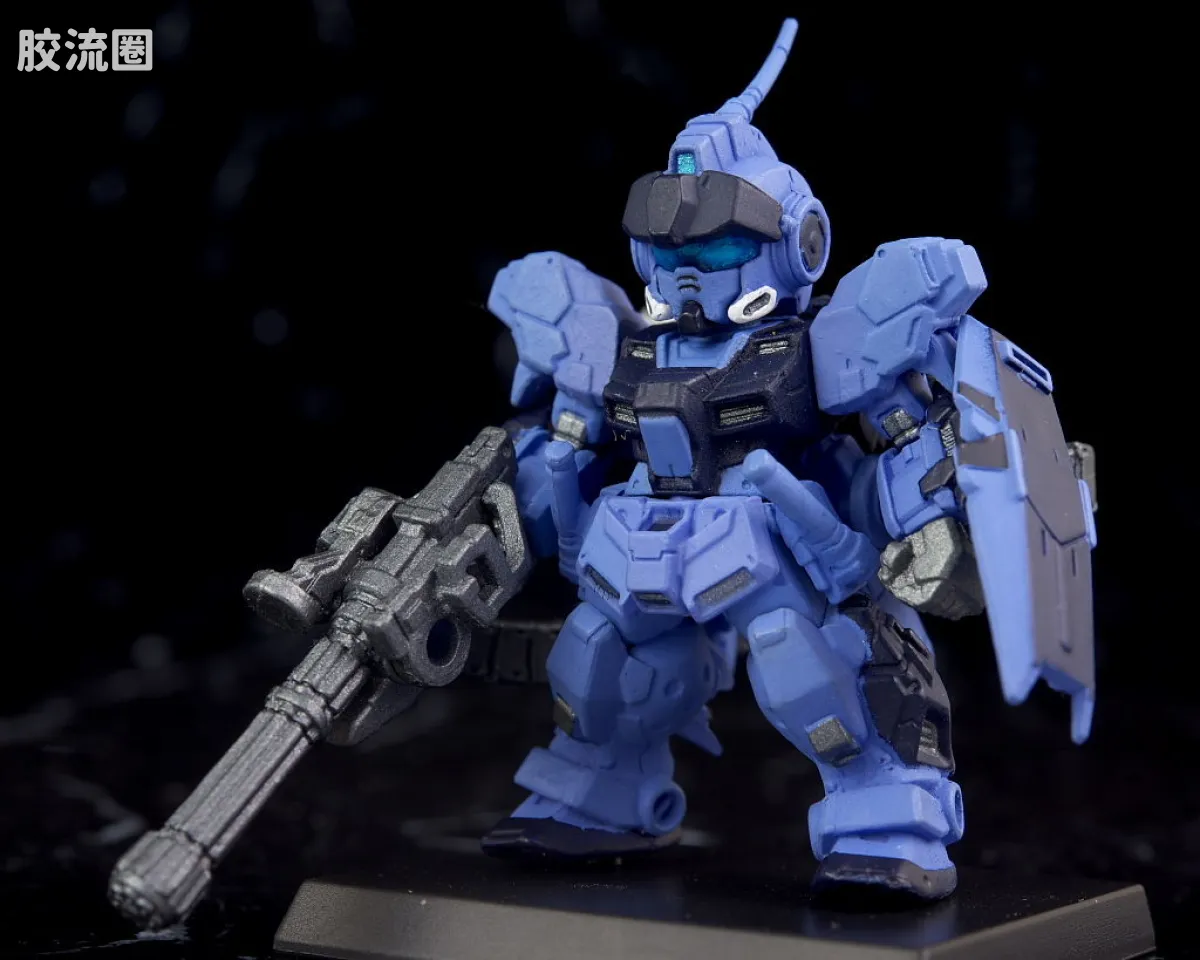 新FW系列食玩 GUNDAM CONVERGE EX EX26 苍白骑士 [空间战&陆战重装 套装] - 图片