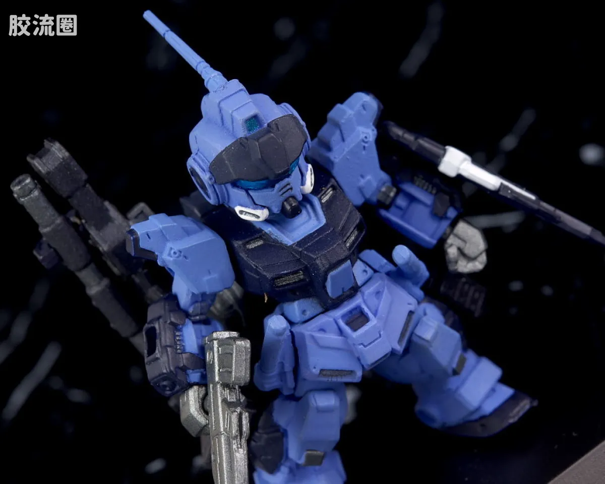 新FW系列食玩 GUNDAM CONVERGE EX EX26 苍白骑士 [空间战&陆战重装 套装] - 图片