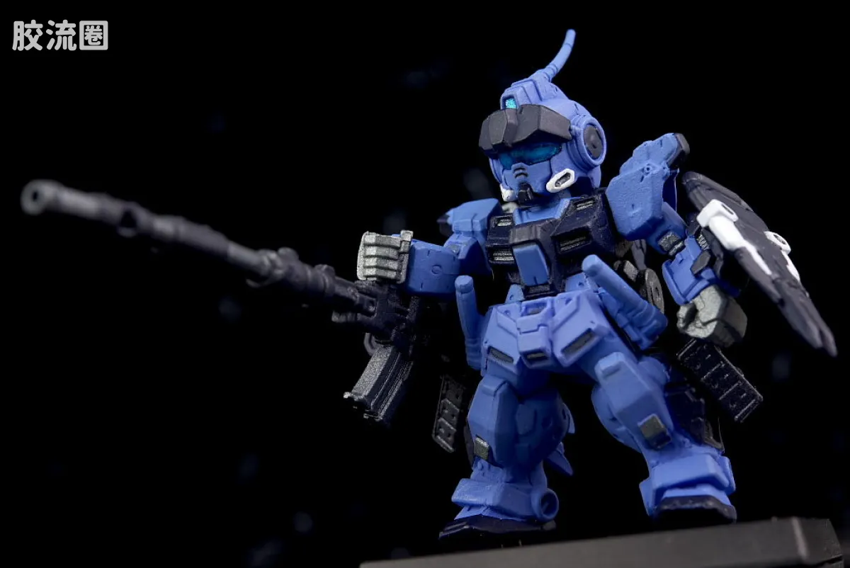新FW系列食玩 GUNDAM CONVERGE EX EX26 苍白骑士 [空间战&陆战重装 套装] - 图片