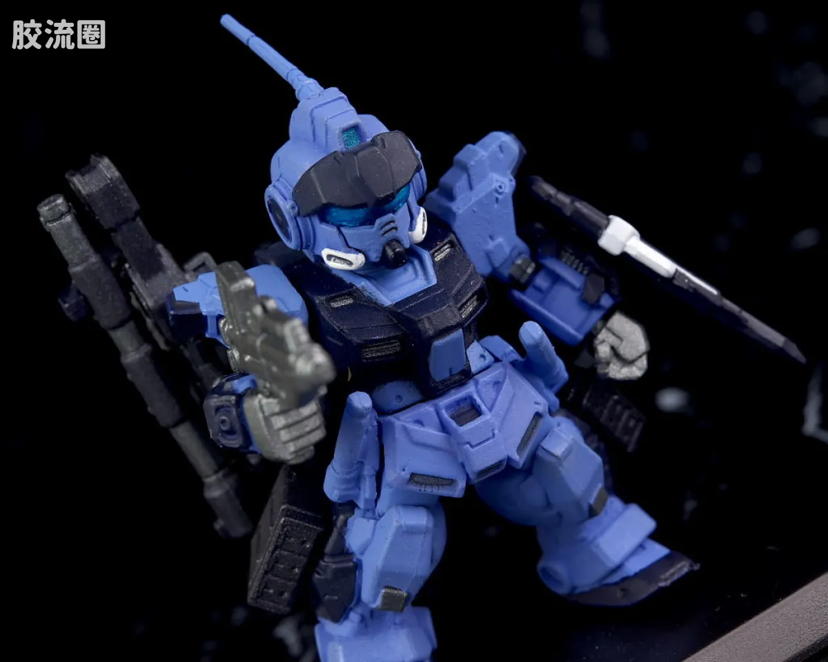 新FW系列食玩 GUNDAM CONVERGE EX EX26 苍白骑士 [空间战&陆战重装 套装] - 图片