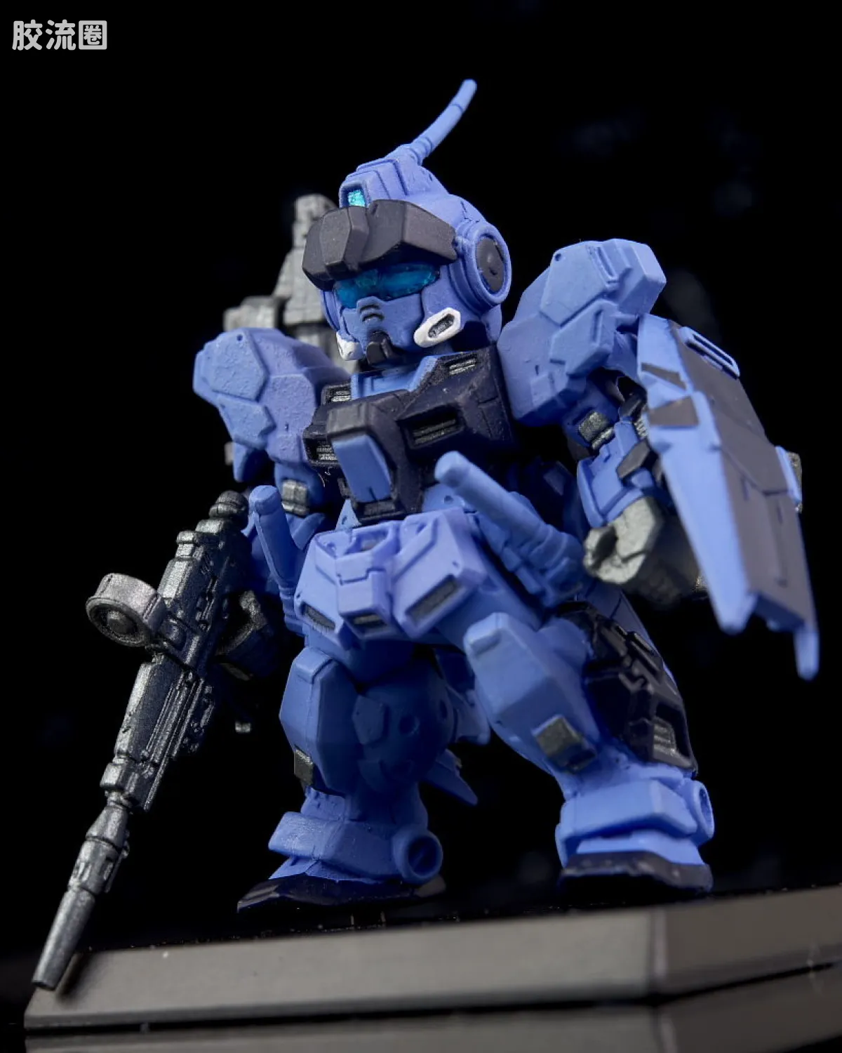 新FW系列食玩 GUNDAM CONVERGE EX EX26 苍白骑士 [空间战&陆战重装 套装] - 图片