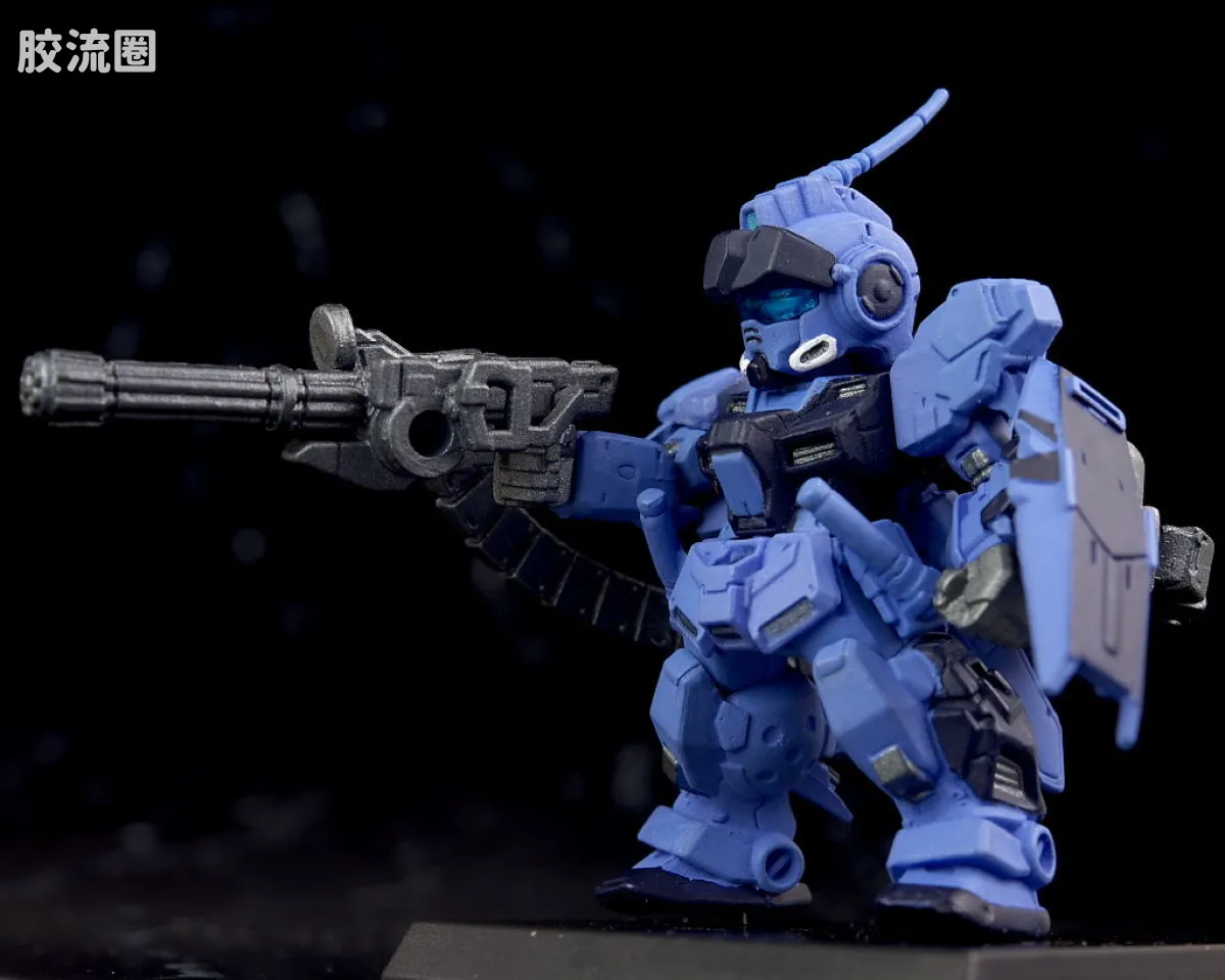 新FW系列食玩 GUNDAM CONVERGE EX EX26 苍白骑士 [空间战&陆战重装 套装] - 图片