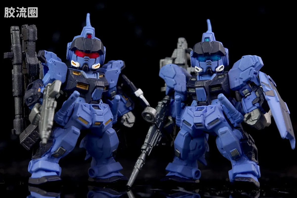新FW系列食玩 GUNDAM CONVERGE EX EX26 苍白骑士 [空间战&陆战重装 套装] - 图片