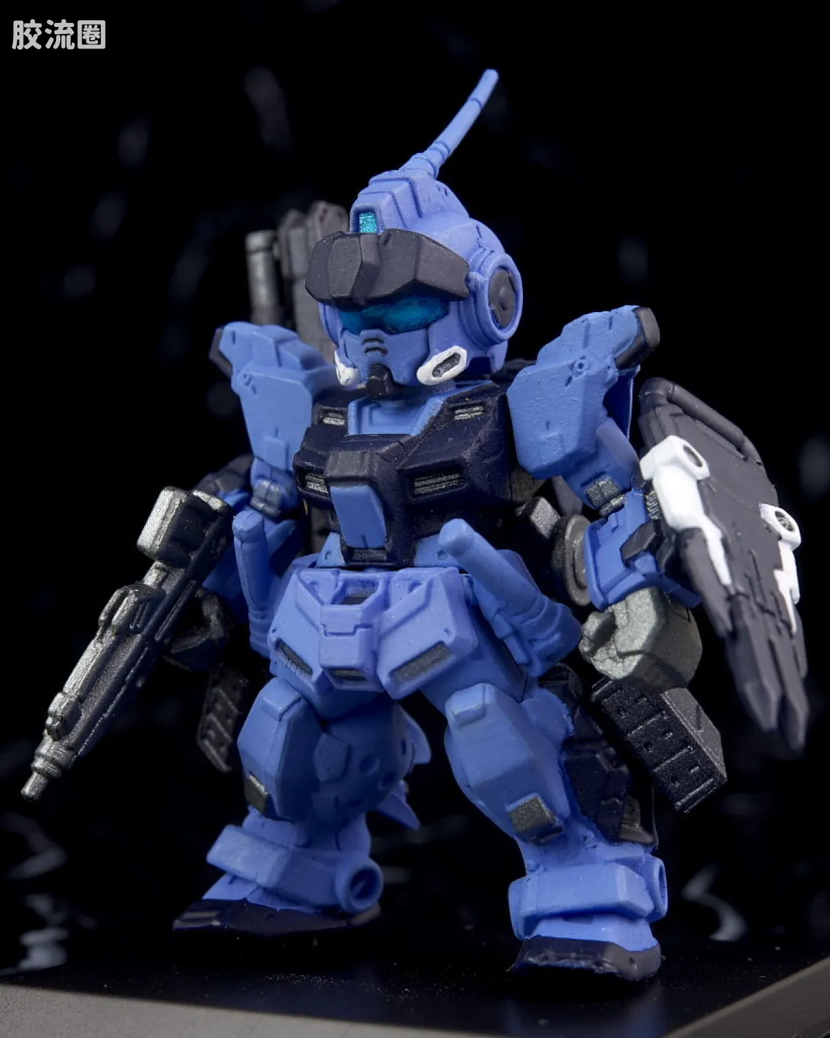 新FW系列食玩 GUNDAM CONVERGE EX EX26 苍白骑士 [空间战&陆战重装 套装] - 图片