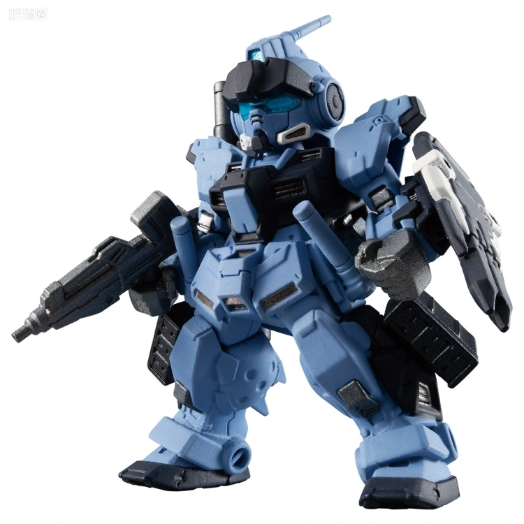 新FW系列食玩 GUNDAM CONVERGE EX EX26 苍白骑士 [空间战&陆战重装 套装] - 图片