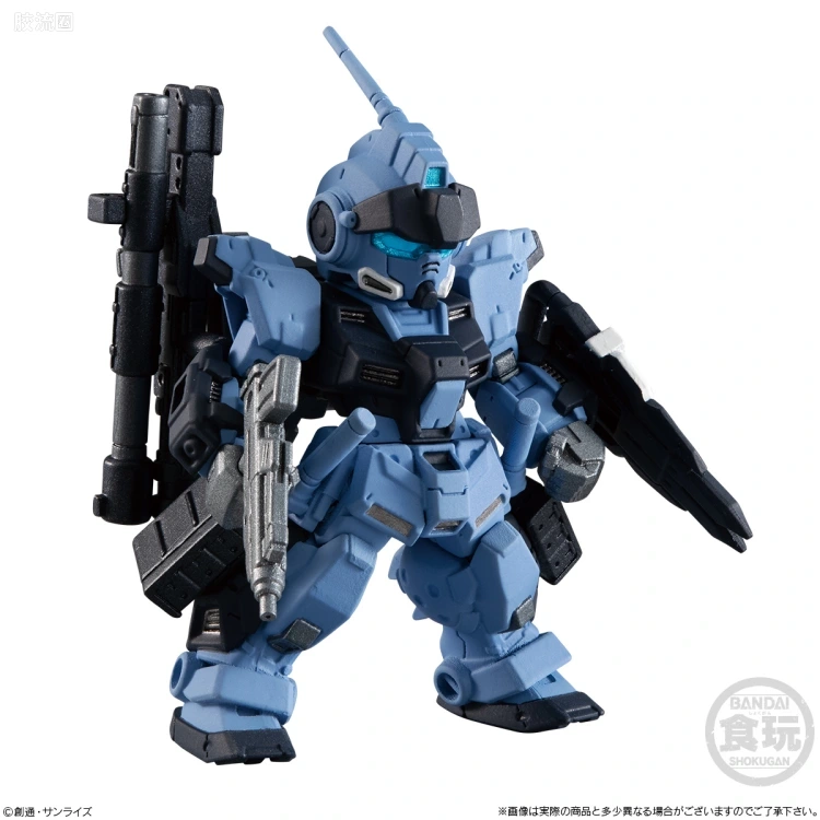新FW系列食玩 GUNDAM CONVERGE EX EX26 苍白骑士 [空间战&陆战重装 套装] - 图片