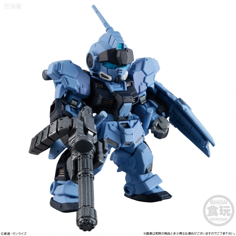 新FW系列食玩 GUNDAM CONVERGE EX EX26 苍白骑士 [空间战&陆战重装 套装] - 图片