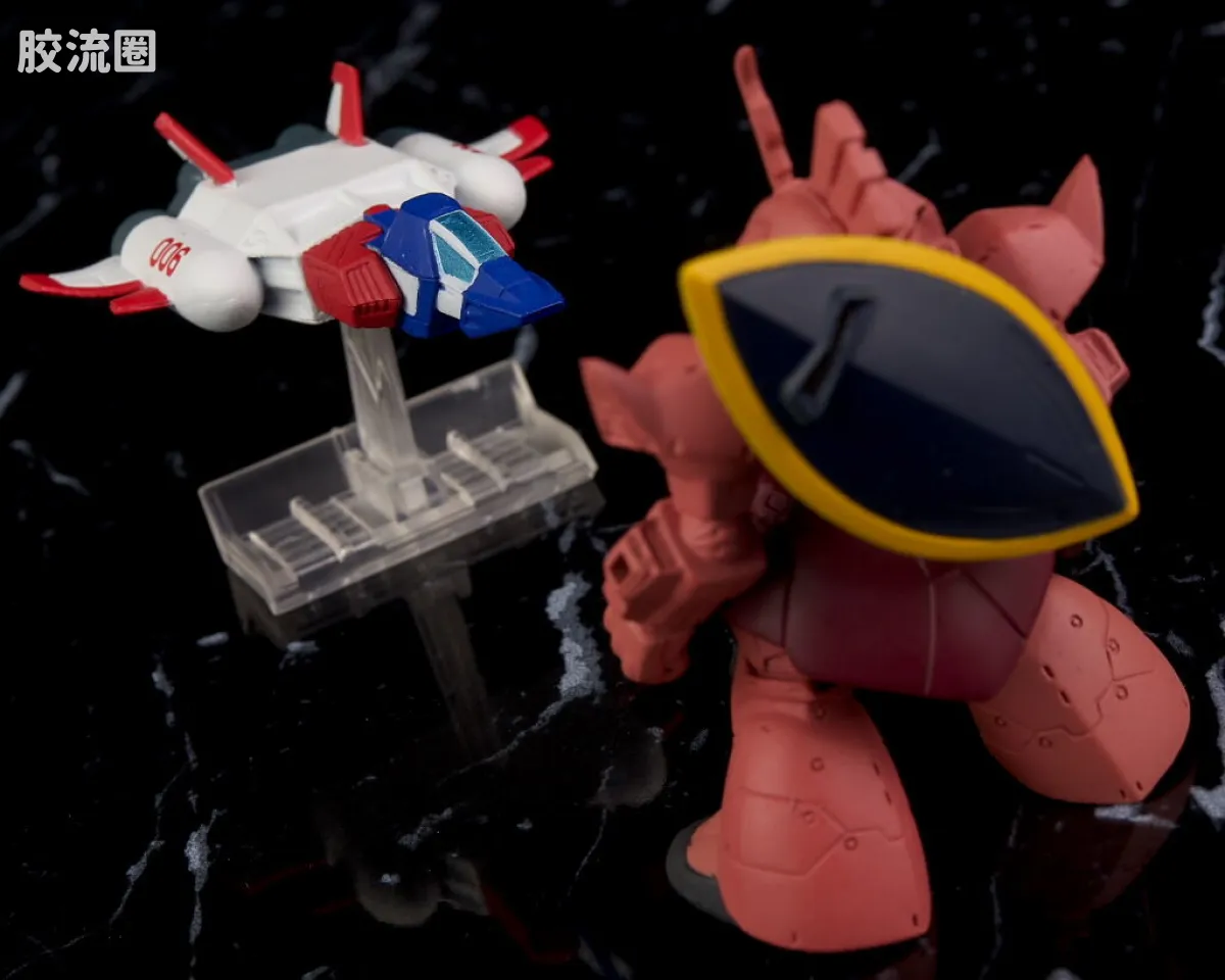 新FW系列食玩 GUNDAM CONVERGE EX EX29 大扎姆&核心喷射战机 - 图片