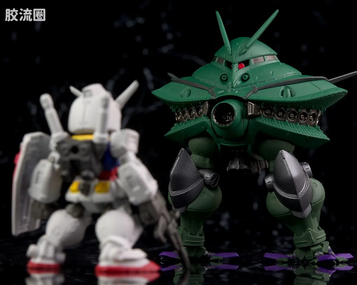 新FW系列食玩 GUNDAM CONVERGE EX EX29 大扎姆&核心喷射战机 - 图片