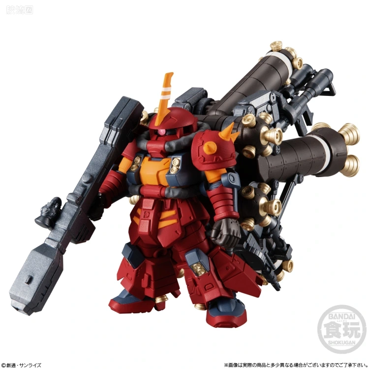新FW系列食玩 GUNDAM CONVERGE EX EX32 扎古Ⅱ高机动型“精神力扎古” - 图片