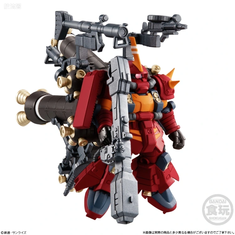 新FW系列食玩 GUNDAM CONVERGE EX EX32 扎古Ⅱ高机动型“精神力扎古” - 图片