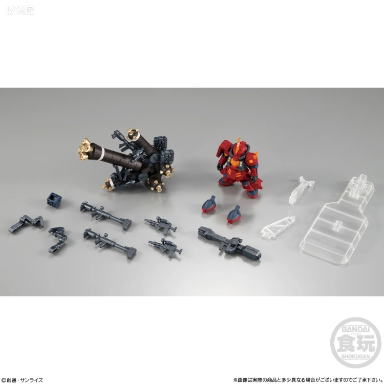 新FW系列食玩 GUNDAM CONVERGE EX EX32 扎古Ⅱ高机动型“精神力扎古” - 图片