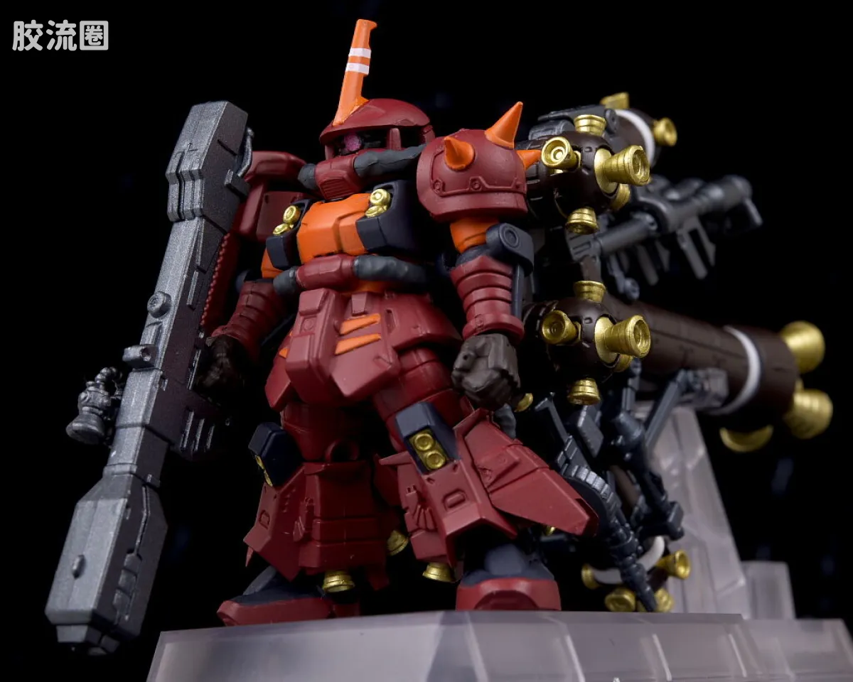 新FW系列食玩 GUNDAM CONVERGE EX EX32 扎古Ⅱ高机动型“精神力扎古” - 图片