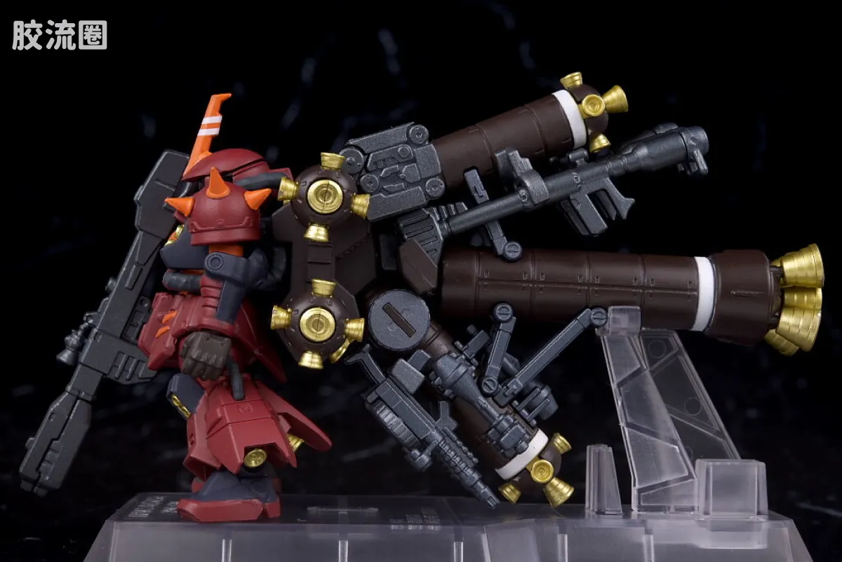 新FW系列食玩 GUNDAM CONVERGE EX EX32 扎古Ⅱ高机动型“精神力扎古” - 图片