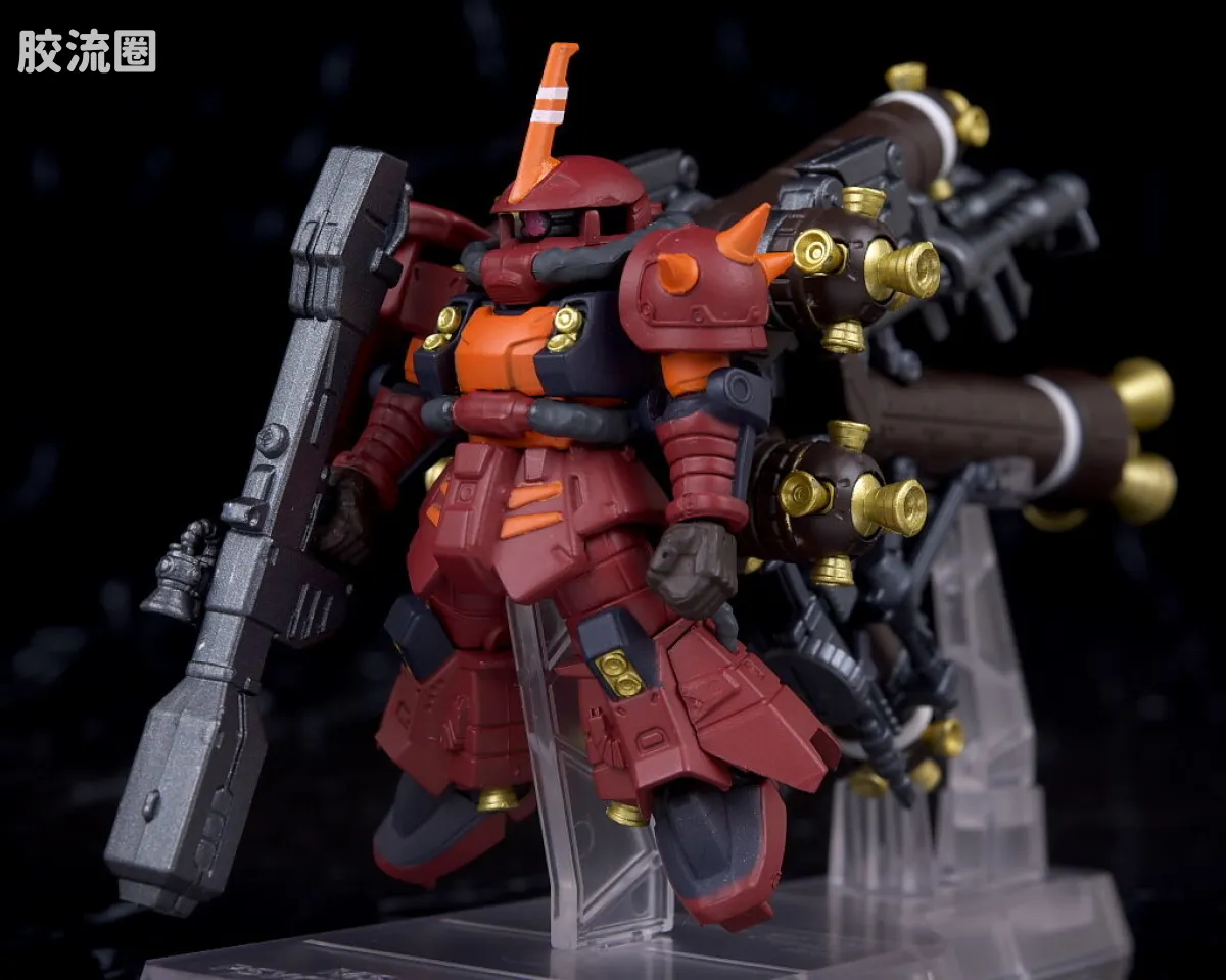 新FW系列食玩 GUNDAM CONVERGE EX EX32 扎古Ⅱ高机动型“精神力扎古” - 图片