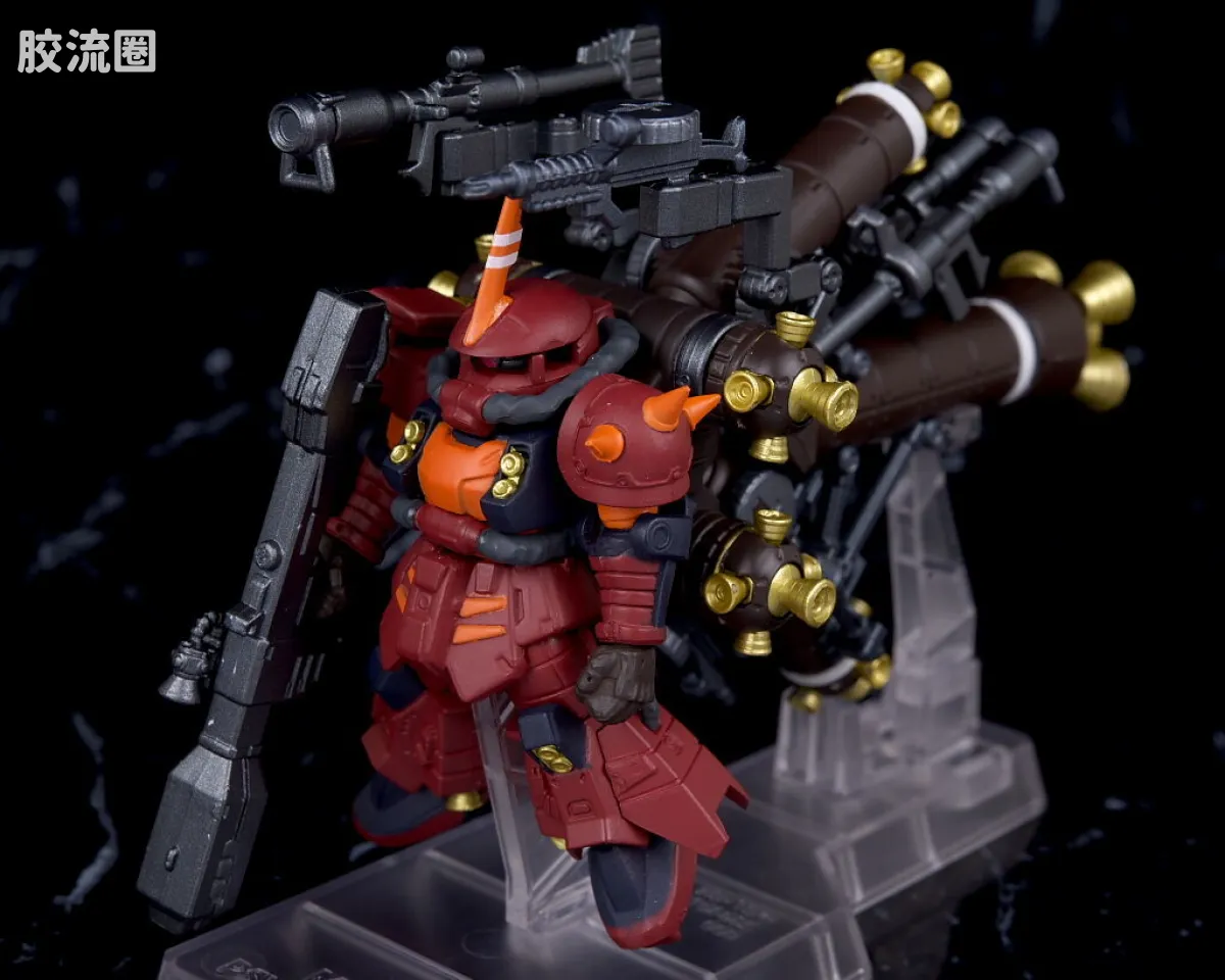 新FW系列食玩 GUNDAM CONVERGE EX EX32 扎古Ⅱ高机动型“精神力扎古” - 图片