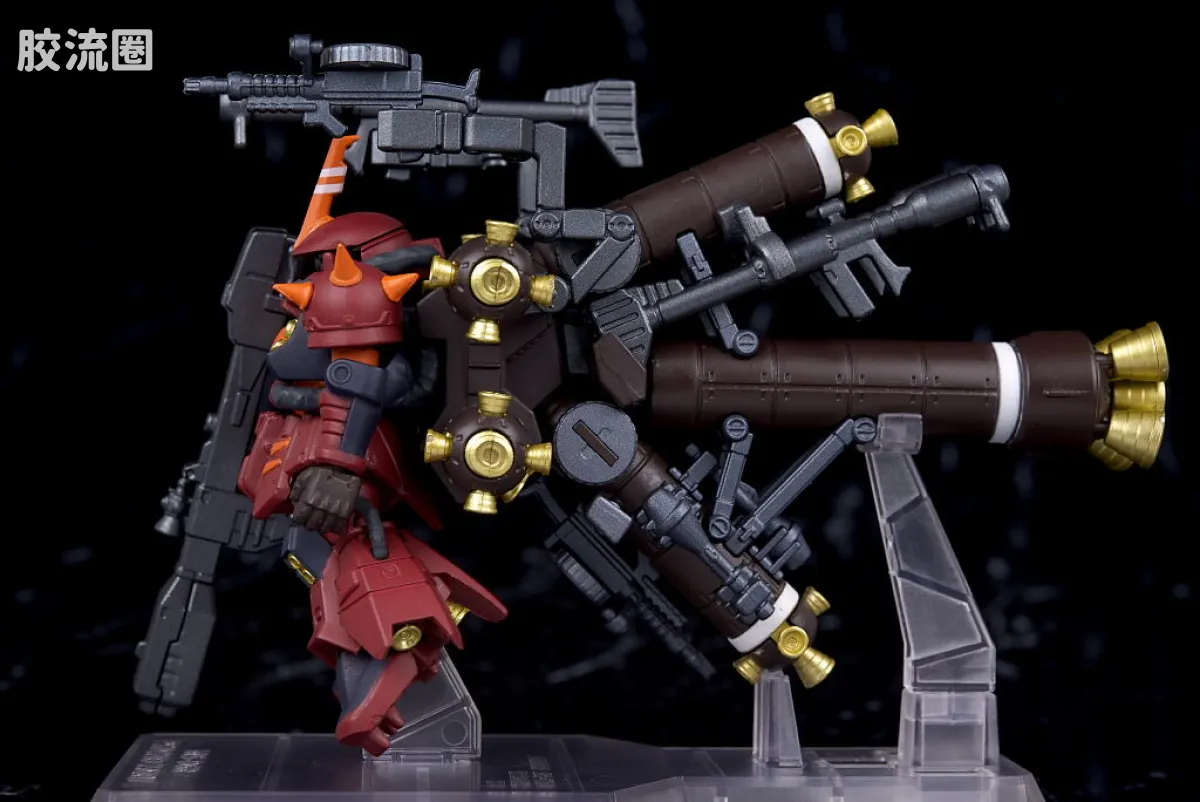 新FW系列食玩 GUNDAM CONVERGE EX EX32 扎古Ⅱ高机动型“精神力扎古” - 图片