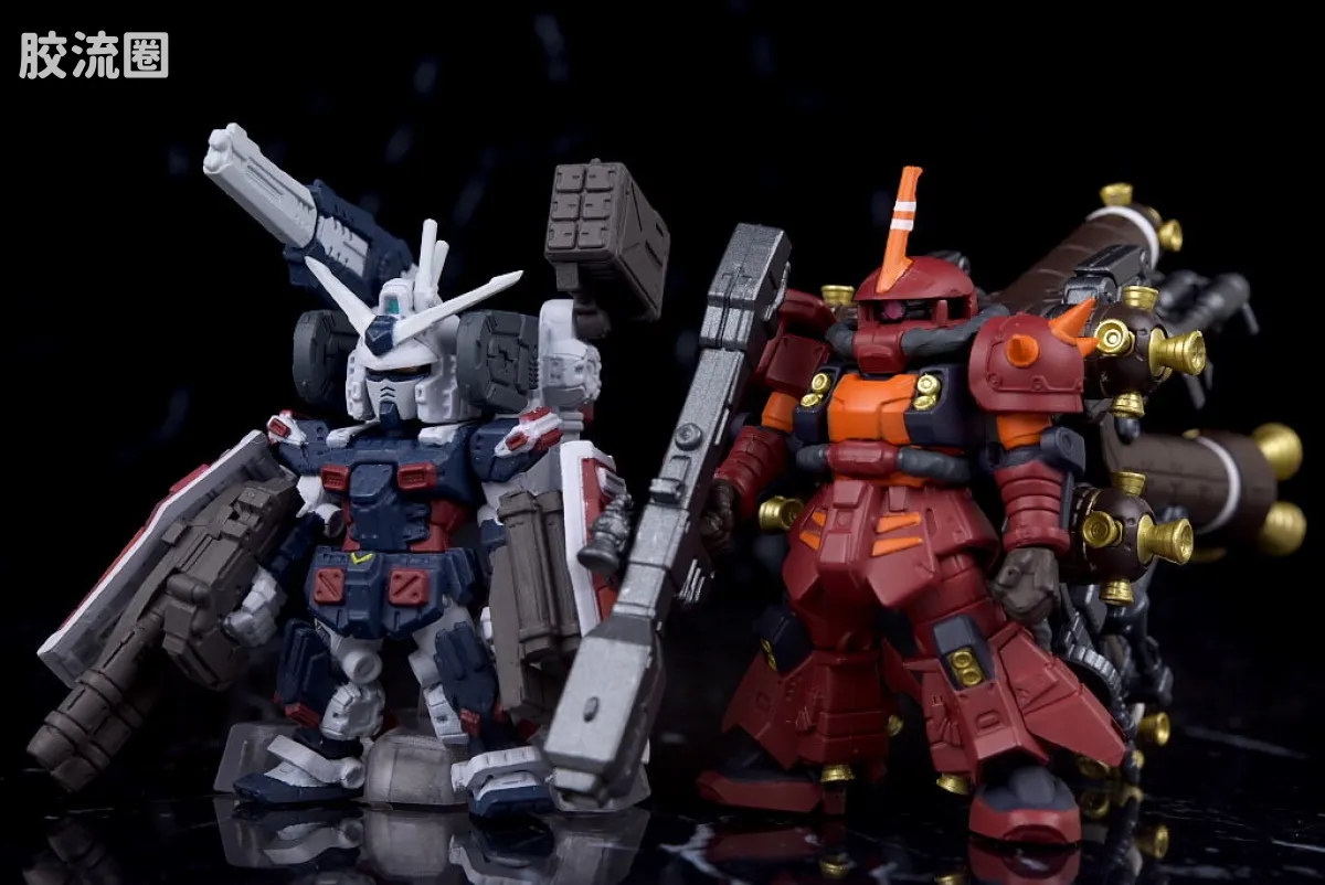 新FW系列食玩 GUNDAM CONVERGE EX EX32 扎古Ⅱ高机动型“精神力扎古” - 图片