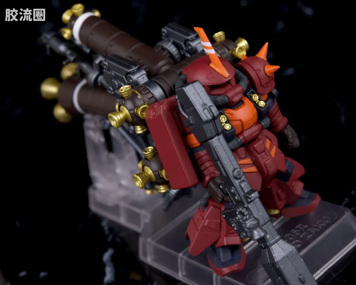 新FW系列食玩 GUNDAM CONVERGE EX EX32 扎古Ⅱ高机动型“精神力扎古” - 图片