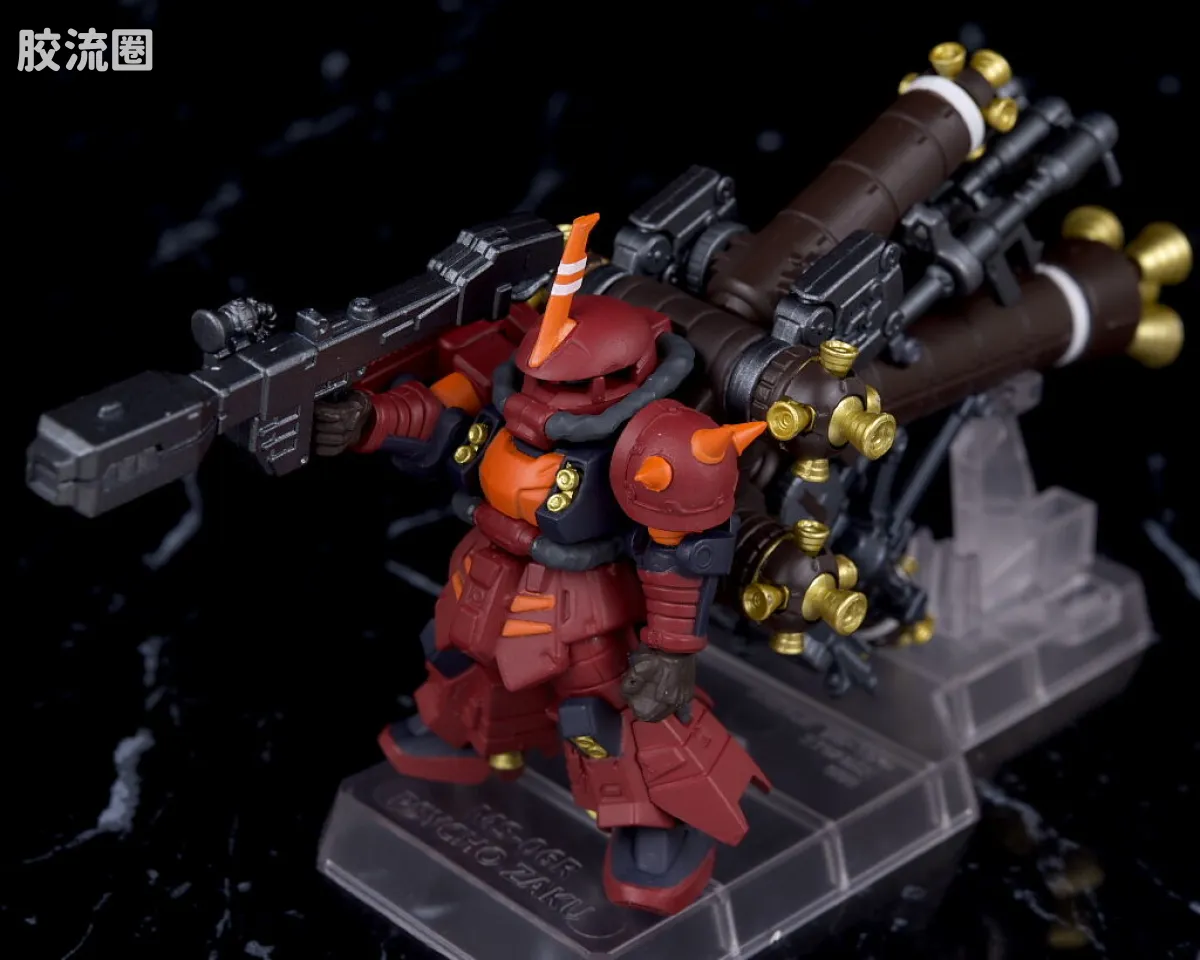 新FW系列食玩 GUNDAM CONVERGE EX EX32 扎古Ⅱ高机动型“精神力扎古” - 图片