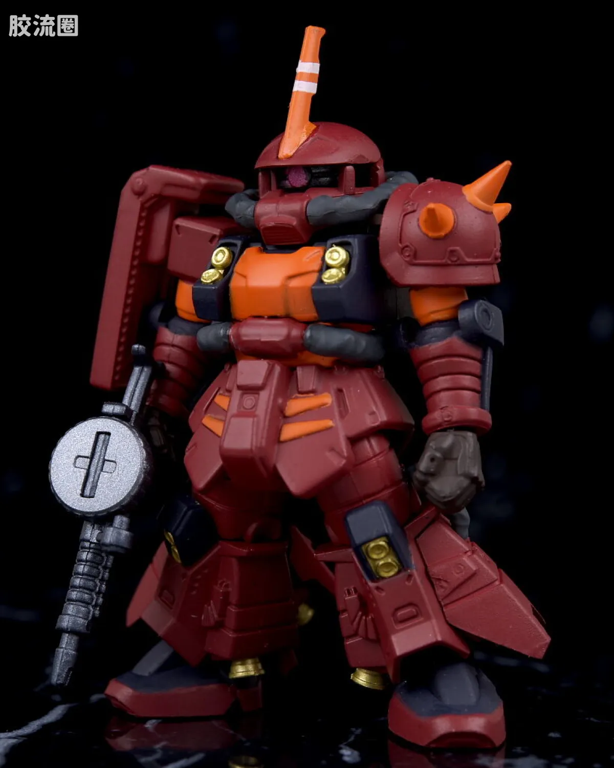 新FW系列食玩 GUNDAM CONVERGE EX EX32 扎古Ⅱ高机动型“精神力扎古” - 图片