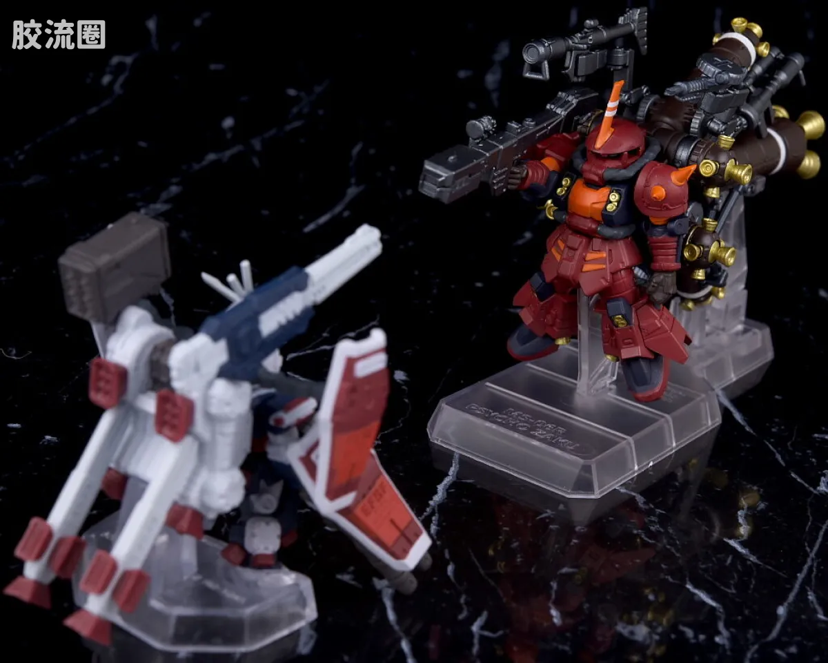新FW系列食玩 GUNDAM CONVERGE EX EX32 扎古Ⅱ高机动型“精神力扎古” - 图片