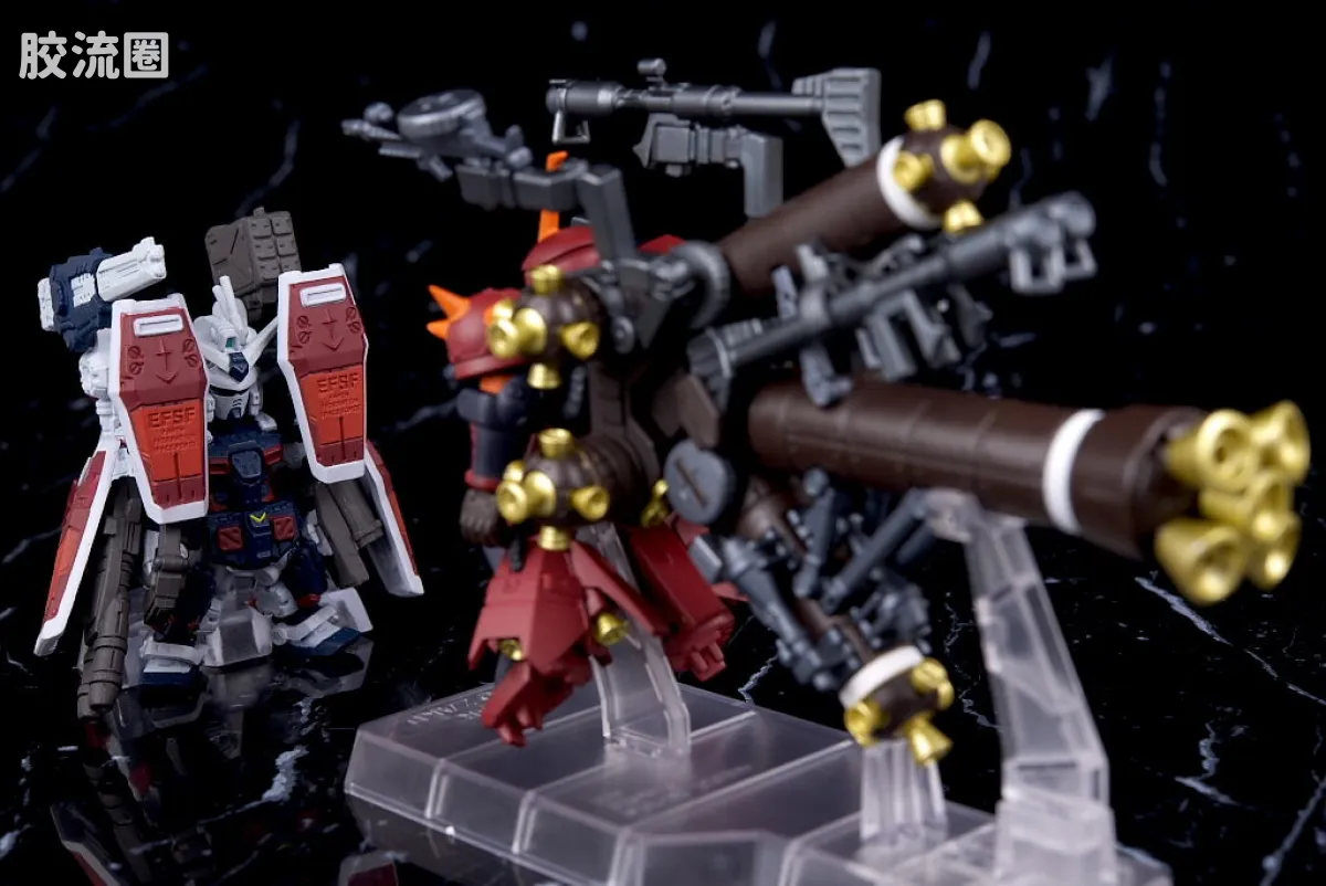 新FW系列食玩 GUNDAM CONVERGE EX EX32 扎古Ⅱ高机动型“精神力扎古” - 图片