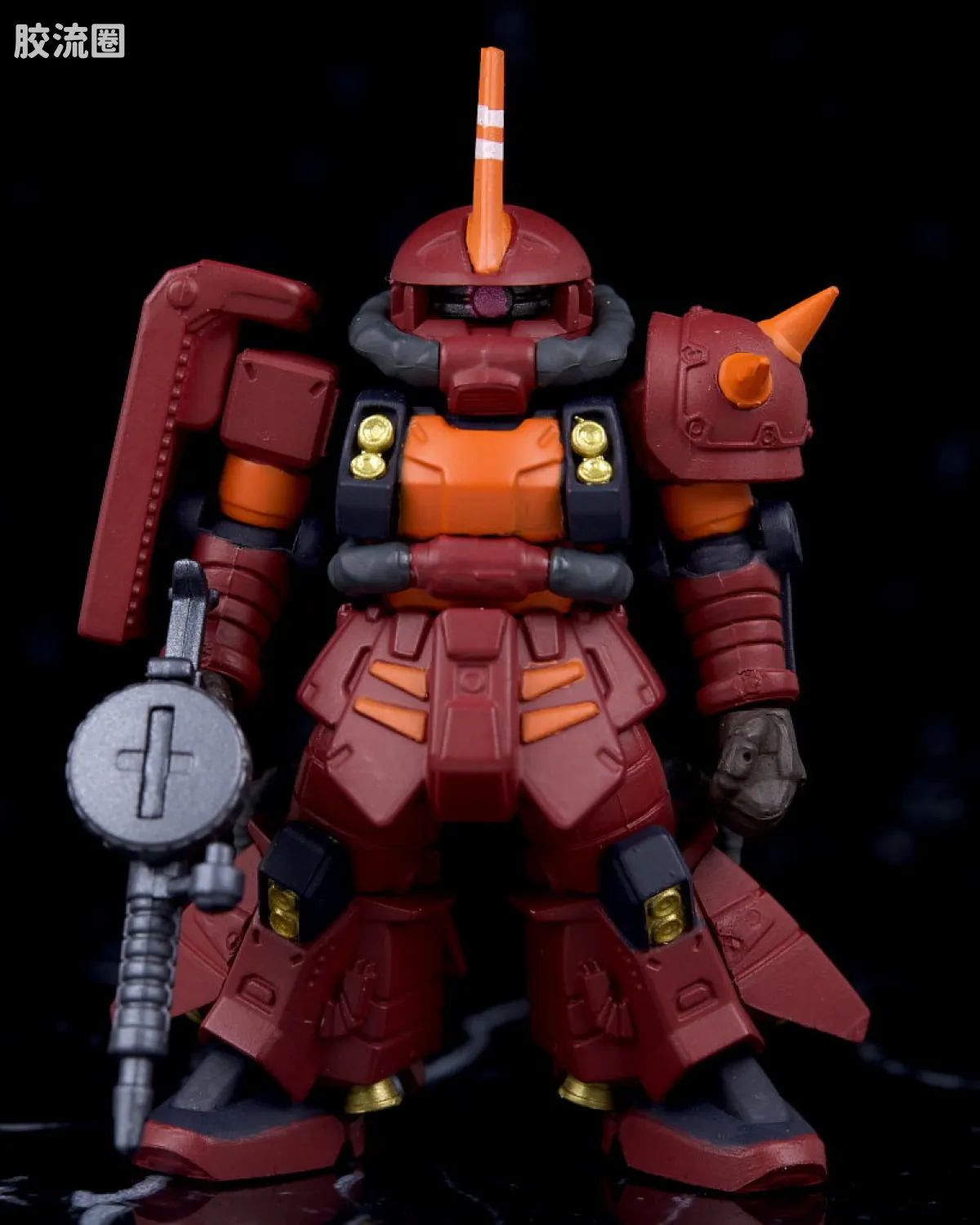 新FW系列食玩 GUNDAM CONVERGE EX EX32 扎古Ⅱ高机动型“精神力扎古” - 图片