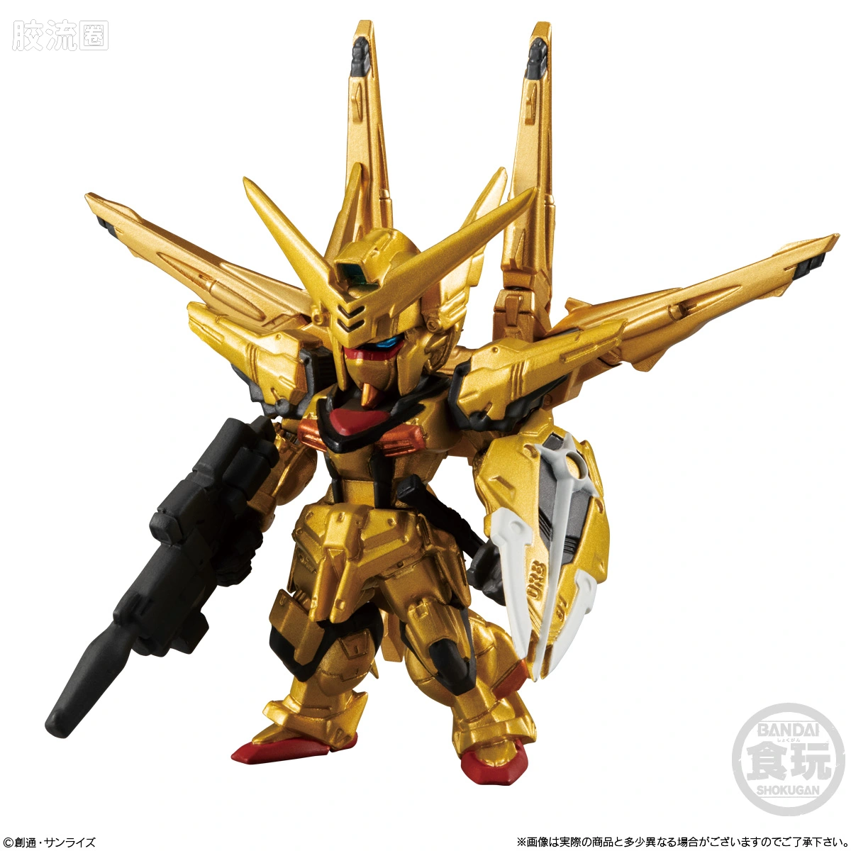 新FW系列食玩 GUNDAM CONVERGE # GOLD EDITION - 图片