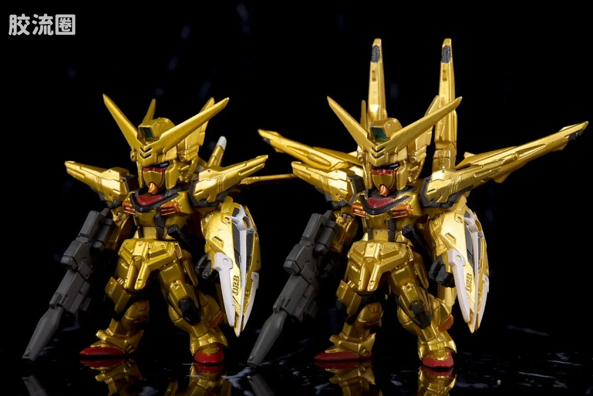 新FW系列食玩 GUNDAM CONVERGE # GOLD EDITION - 图片