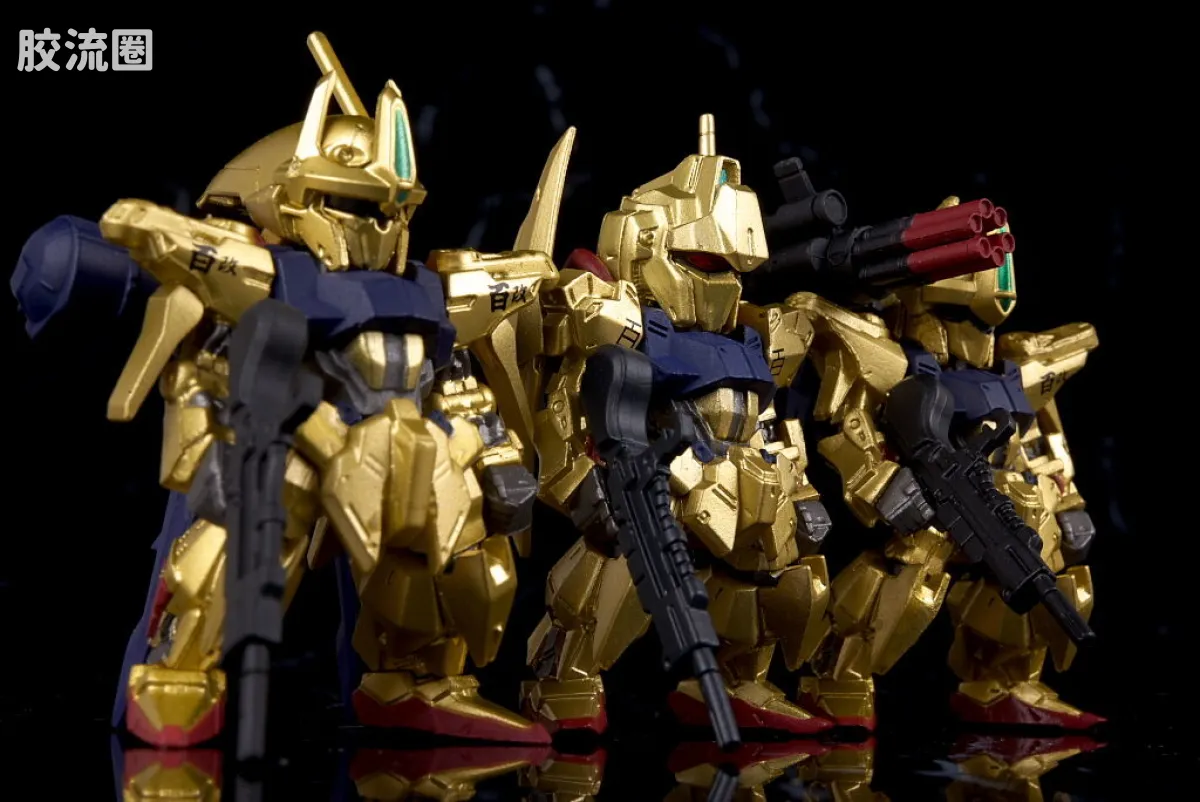 新FW系列食玩 GUNDAM CONVERGE # GOLD EDITION - 图片