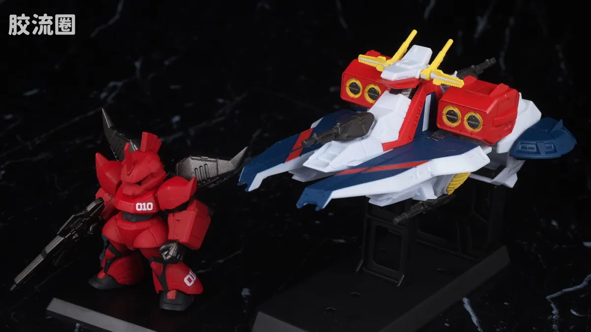 新FW系列食玩 GUNDAM CONVERGE Space Battleship 亚加玛级强袭用宇宙巡洋舰 尼柯耶号 - 图片
