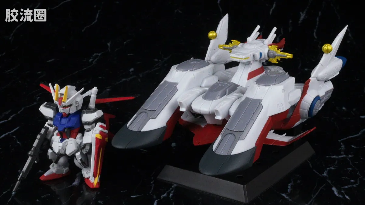 新FW系列食玩 GUNDAM CONVERGE Space Battleship 大天使级强袭机动特装舰1号舰 大天使号 - 图片