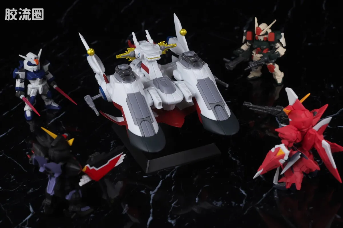新FW系列食玩 GUNDAM CONVERGE Space Battleship 大天使级强袭机动特装舰1号舰 大天使号 - 图片