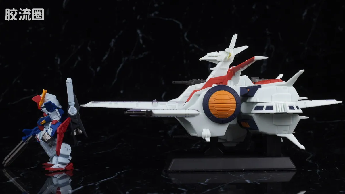 新FW系列食玩 GUNDAM CONVERGE Space Battleship 拟阿伽玛 - 图片
