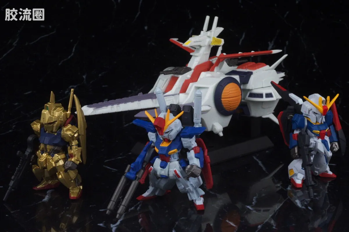 新FW系列食玩 GUNDAM CONVERGE Space Battleship 拟阿伽玛 - 图片