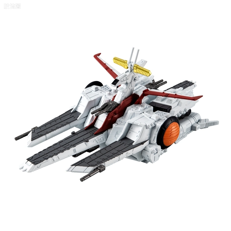 新FW系列食玩 GUNDAM CONVERGE Space Battleship 新阿伽马级强袭登陆舰 新阿伽马号(独角兽Ver.) - 图片